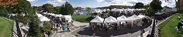 Camden Craft Fair Panorama