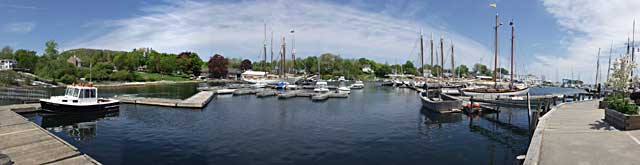 Camden Harbor Panorama
